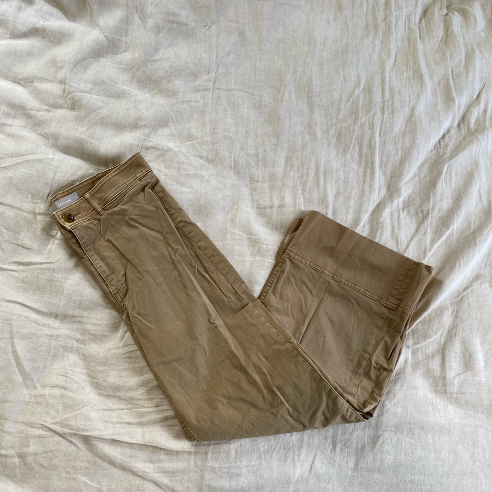 EVERLANE cropped wide leg pant